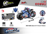 High-Speed 2.4GHz RC Motorcycle – Kids' Drift Racing Bike Toy with Stunt Features